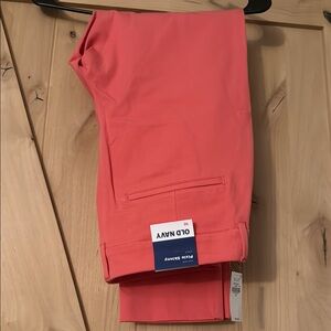 Old Navy Vibrant Coral Pants